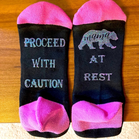 Personalized Mama Bear Socks - Picture 1 of 3
